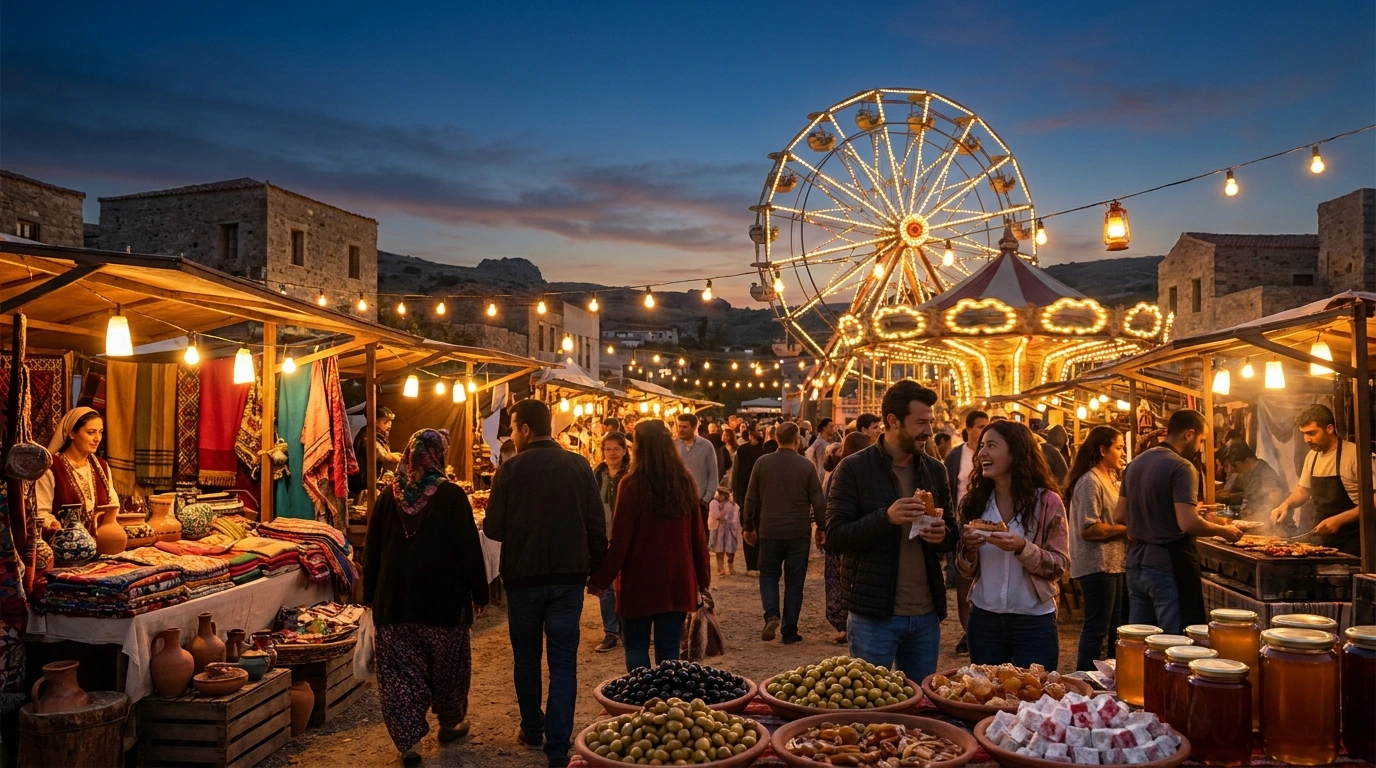 Gökçeada’da Panayır Coşkusu