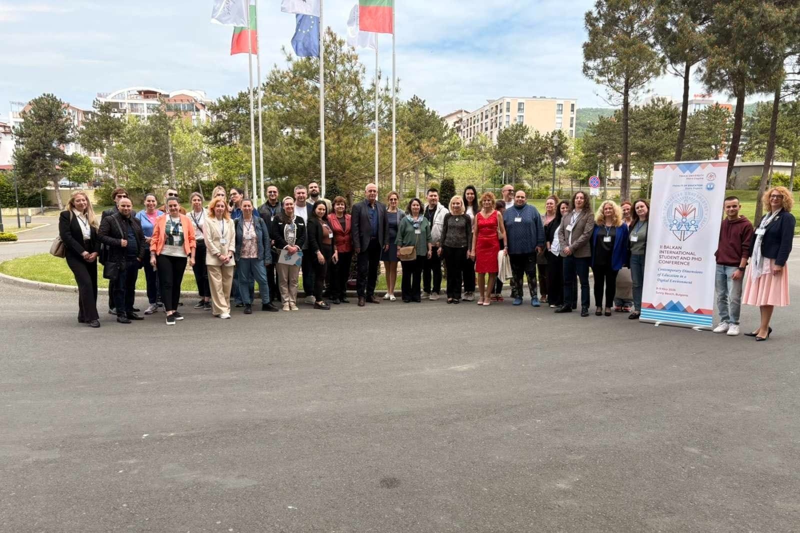 Balkan Lisansüstü Öğrenci Kongresi’nde Trakya Üniversitesi Rüzgarı