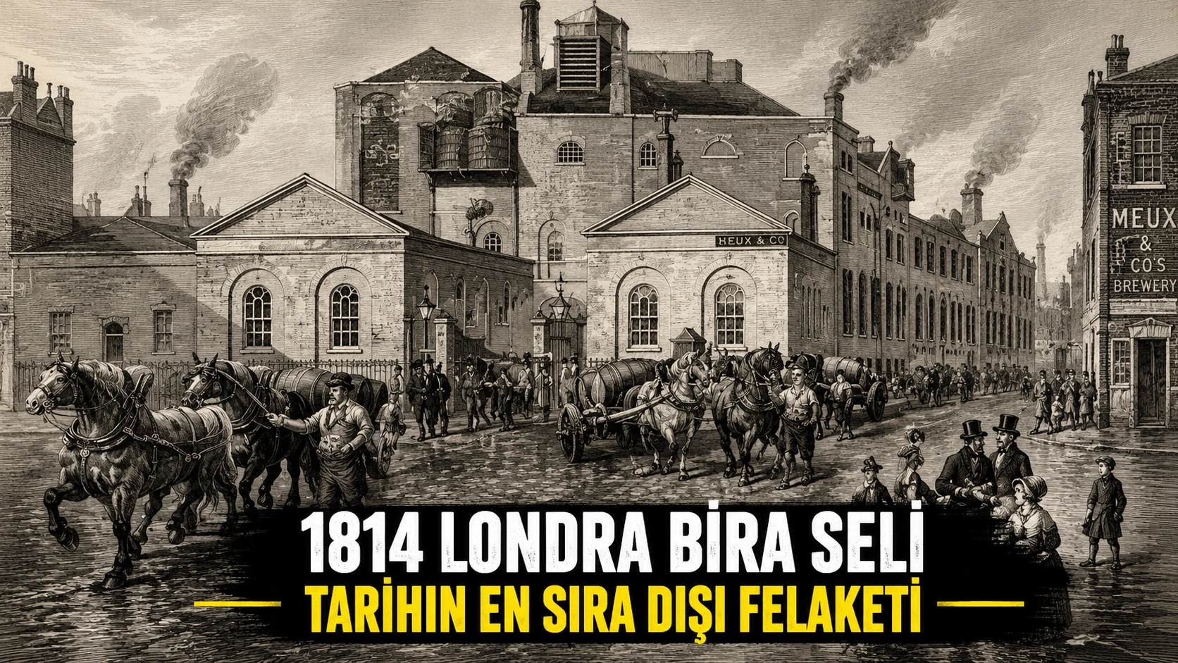 1814 Londra Bira Seli Tarihin En Sıra Dışı Felaketi