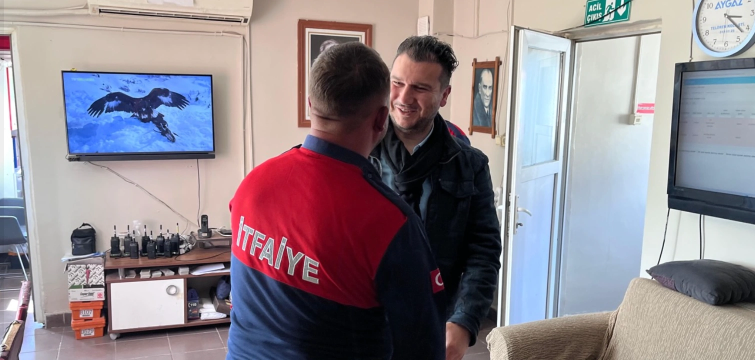 Babaeski’de İtfaiye Mesaisi: Fırat Yayla’dan Ziyaret