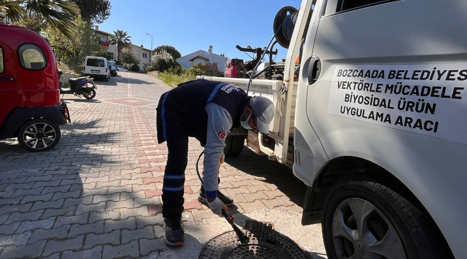 Bozcaada’da Halk Sağlığı İçin Vektörle Mücadele
