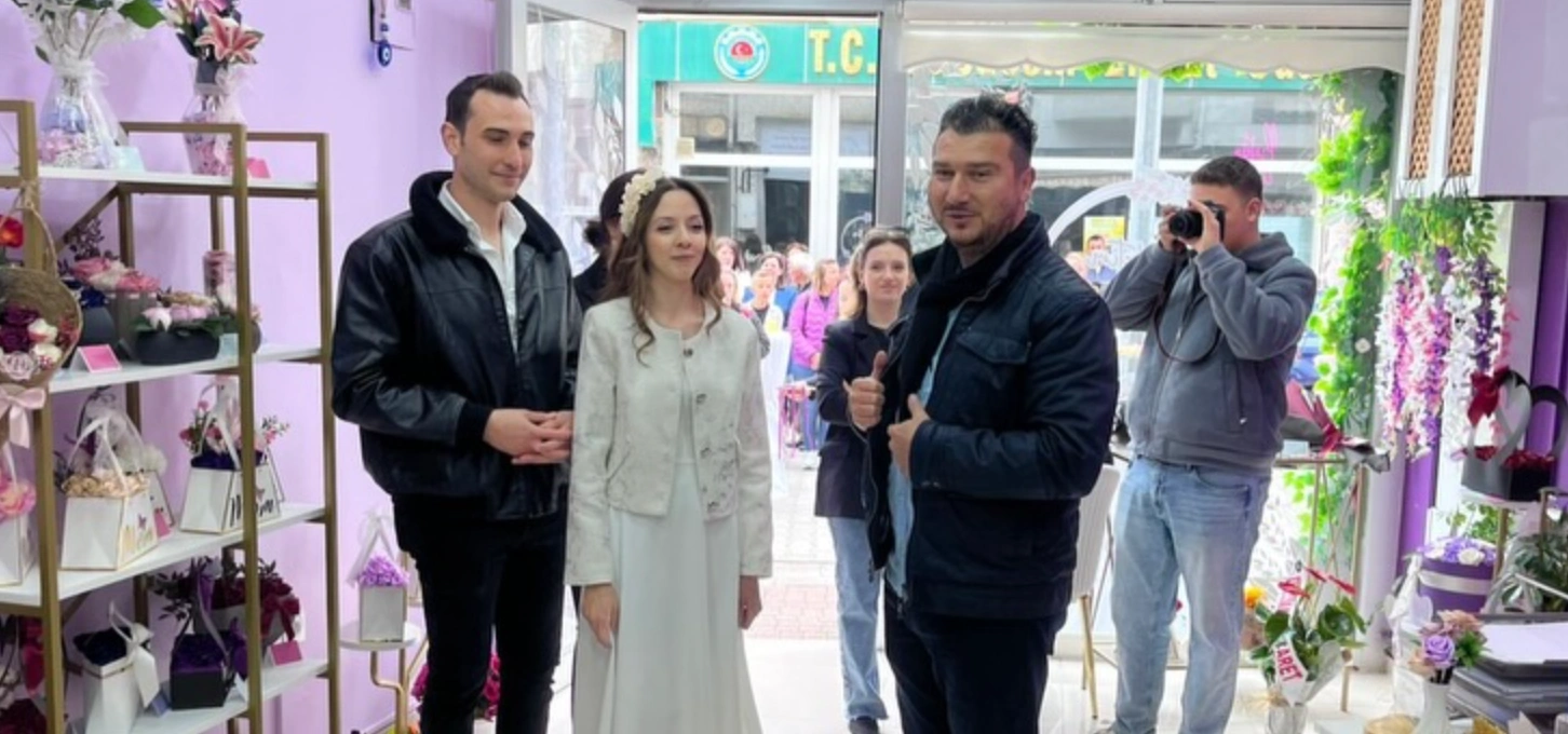 Babaeski’de Yeni Bir Girişim: Buketim Seninle Açıldı