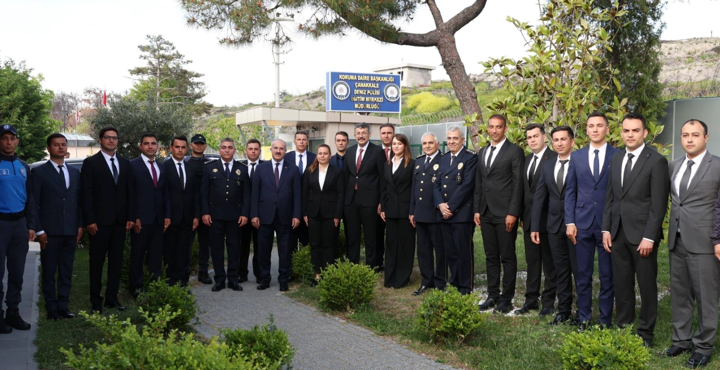 Çanakkale’de Deniz Polisi Eğitiminde Gurur Günü