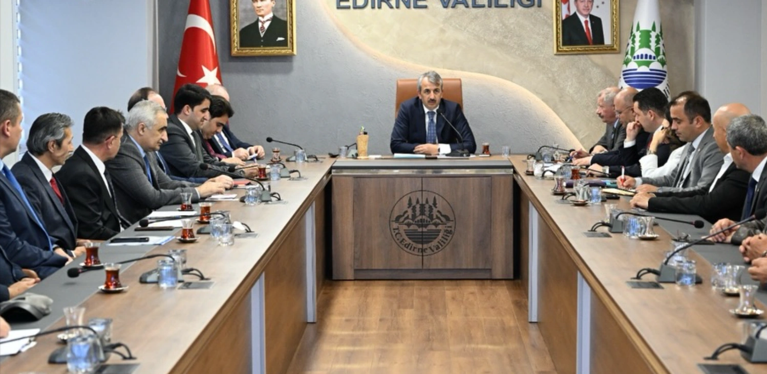 Edirne’de Çeltik Üretimi İçin Kritik Toplantı Yapıldı