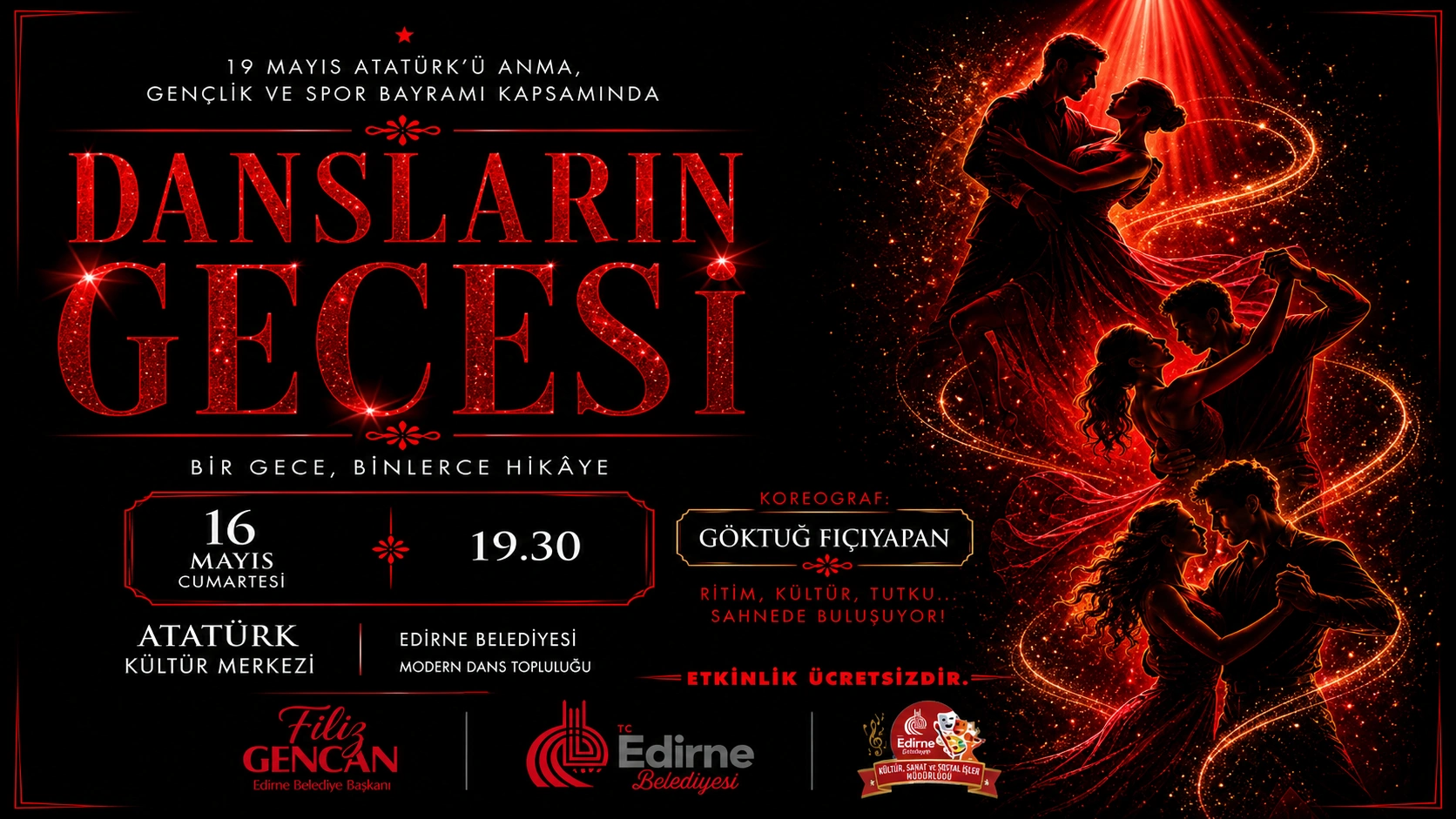 Edirne’de Dansın Ritmi Gençlik Ateşiyle Buluşuyor