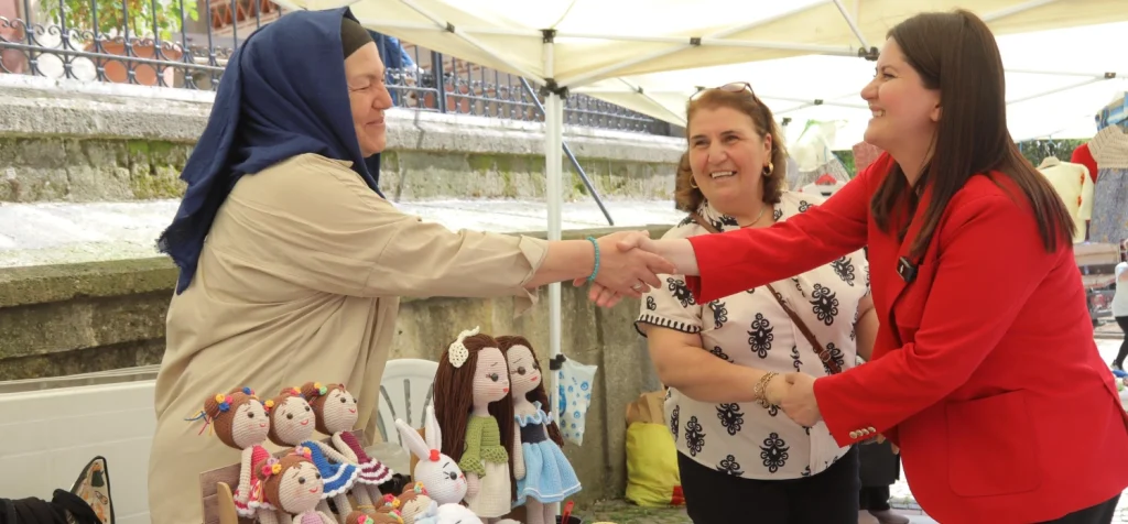 Edirne Belediye Başkanı Filiz Gencan Akın, çarşı esnafı ziyareti, Edirne Haberler