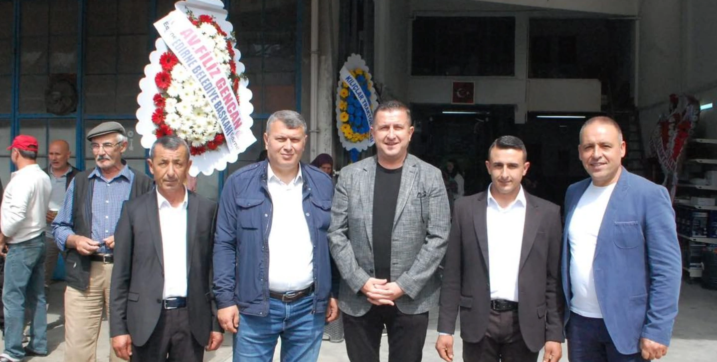 Edirne Sanayisinde Umut Traktör Görkemli Bir Törenle Açıldı