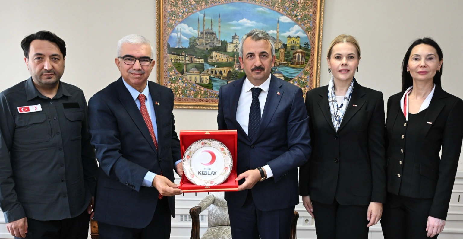 Kızılay’dan Edirne Valiliği’ne Kritik Ziyaret