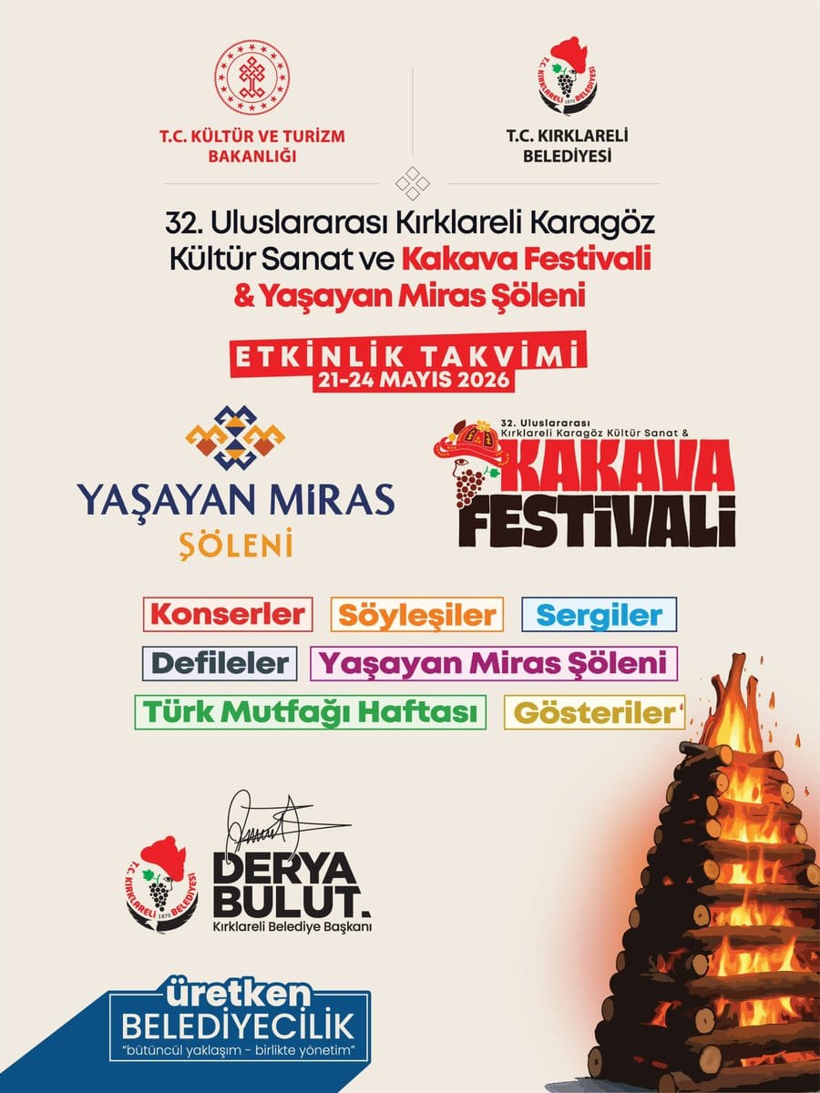 Kırklareli’nde Festival Coşkusu Başlıyor!