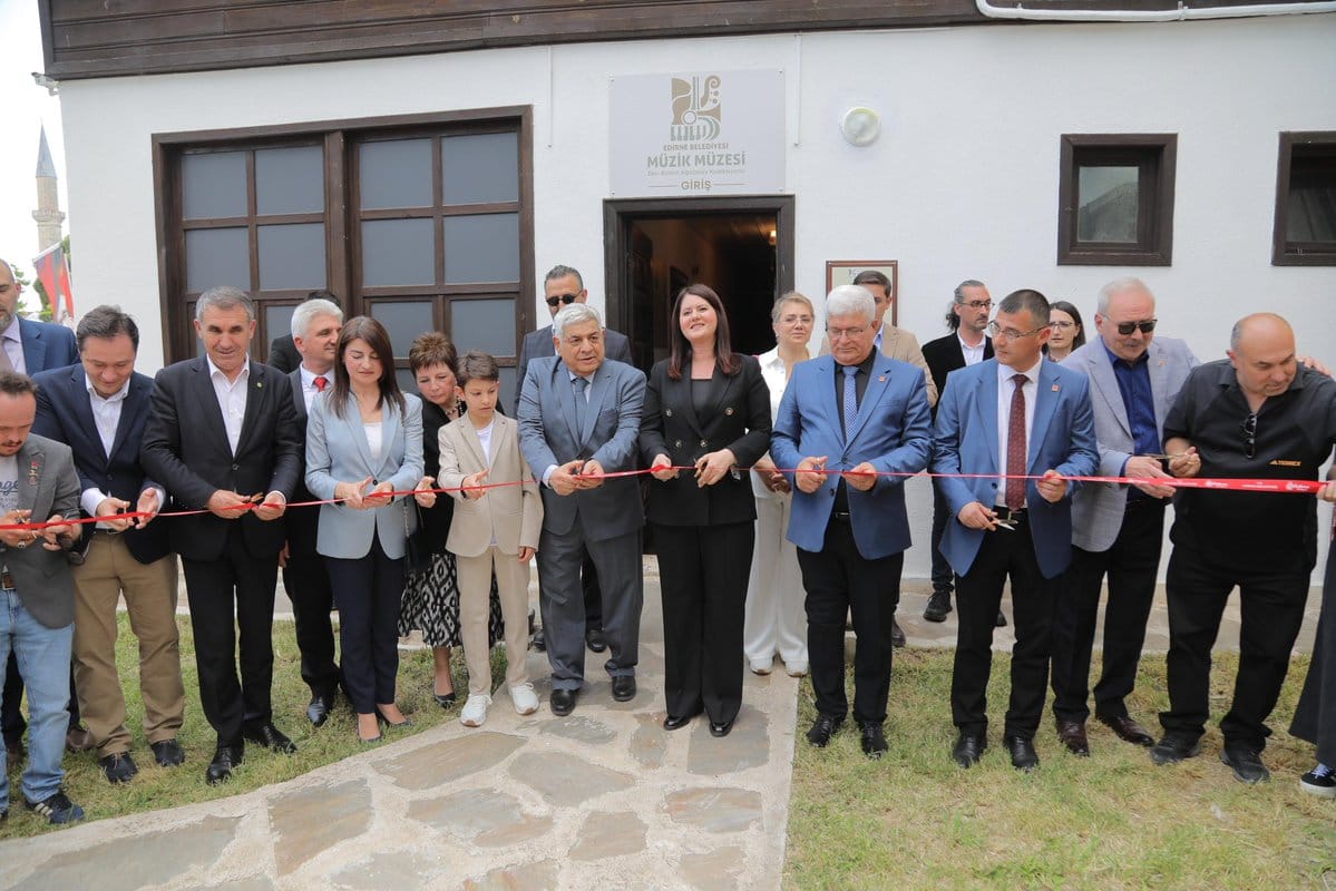 Edirne’de Müzik Müzesi Açıldı