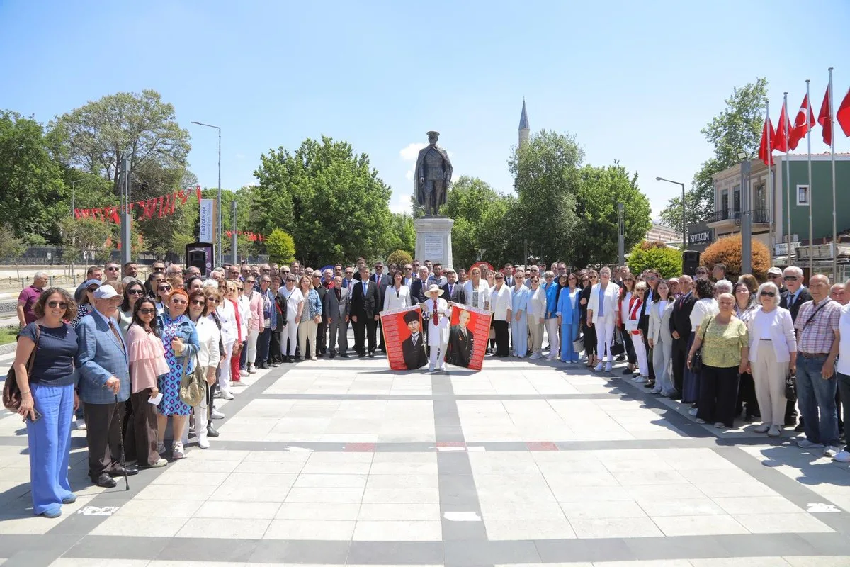 19 Mayıs Coşkusu Atatürk Anıtı’nda Yaşandı