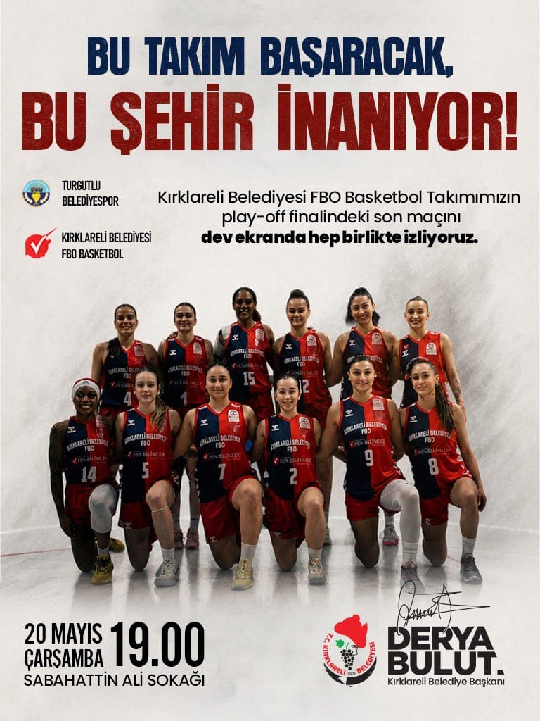 Kırklareli Kadın Basketbolunda Büyük Final