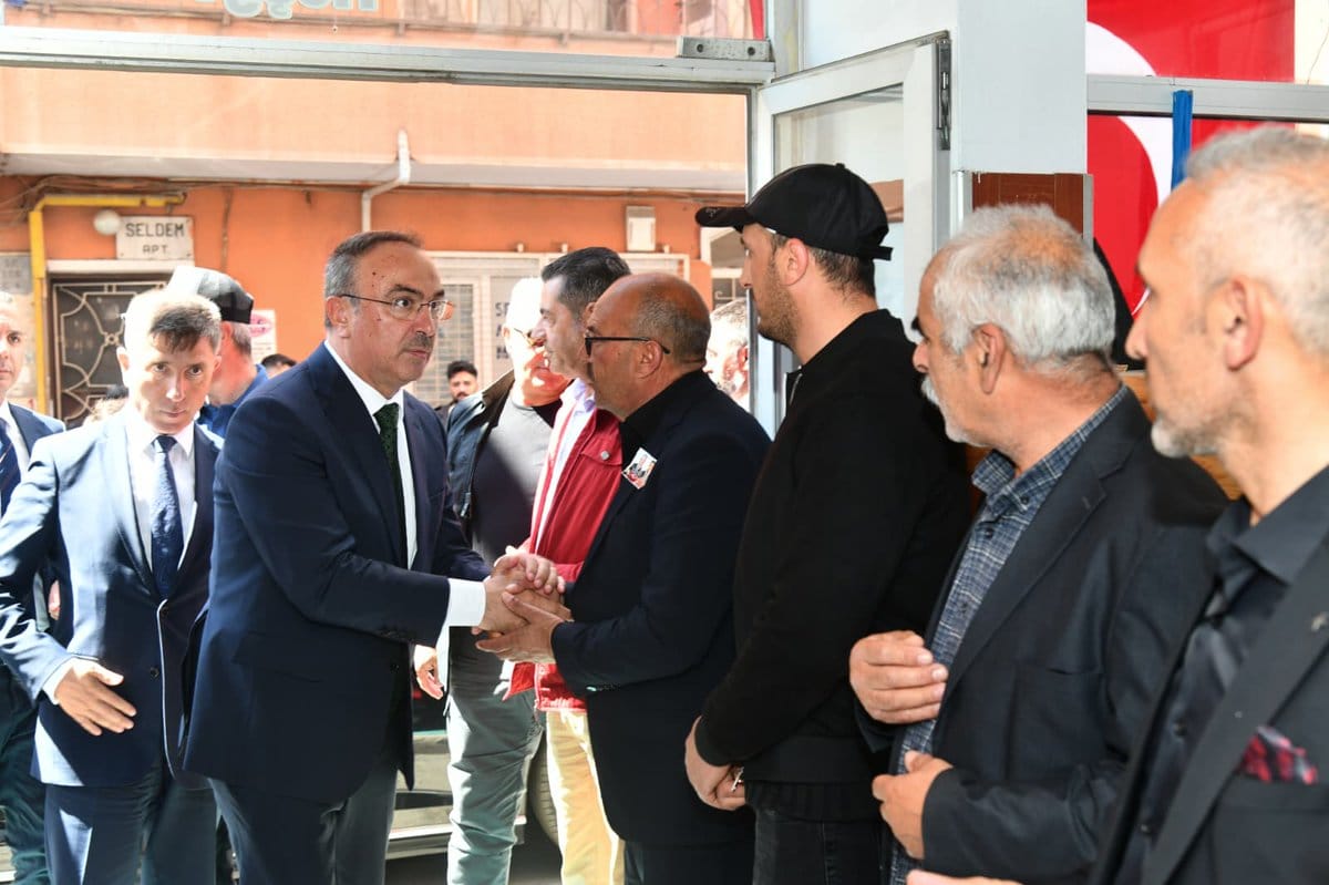 Vali Soytürk’ten Şehit Emrah Koç İçin Taziye Ziyareti