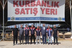Edirne'de kurbanlık denetimleri başladı