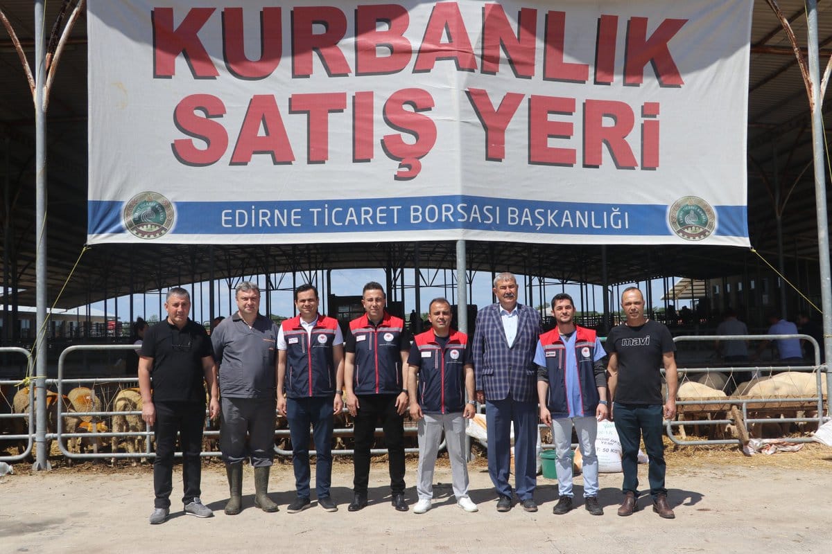 Edirne’de kurbanlık denetimleri başladı