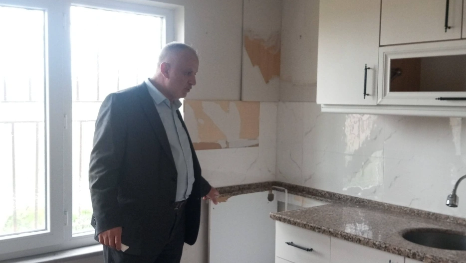 Havsa’da Lojman Yangını: Müftü Ateş Yerinde İnceledi
