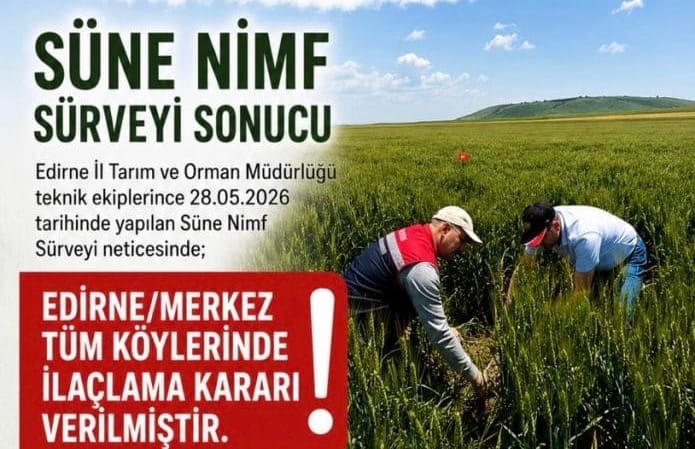 Edirne’de Tarım Seferberliği: Müdürlükten Yeni Paylaşım