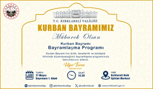 Bayramlaşma Programına Tüm Halk Davetli!