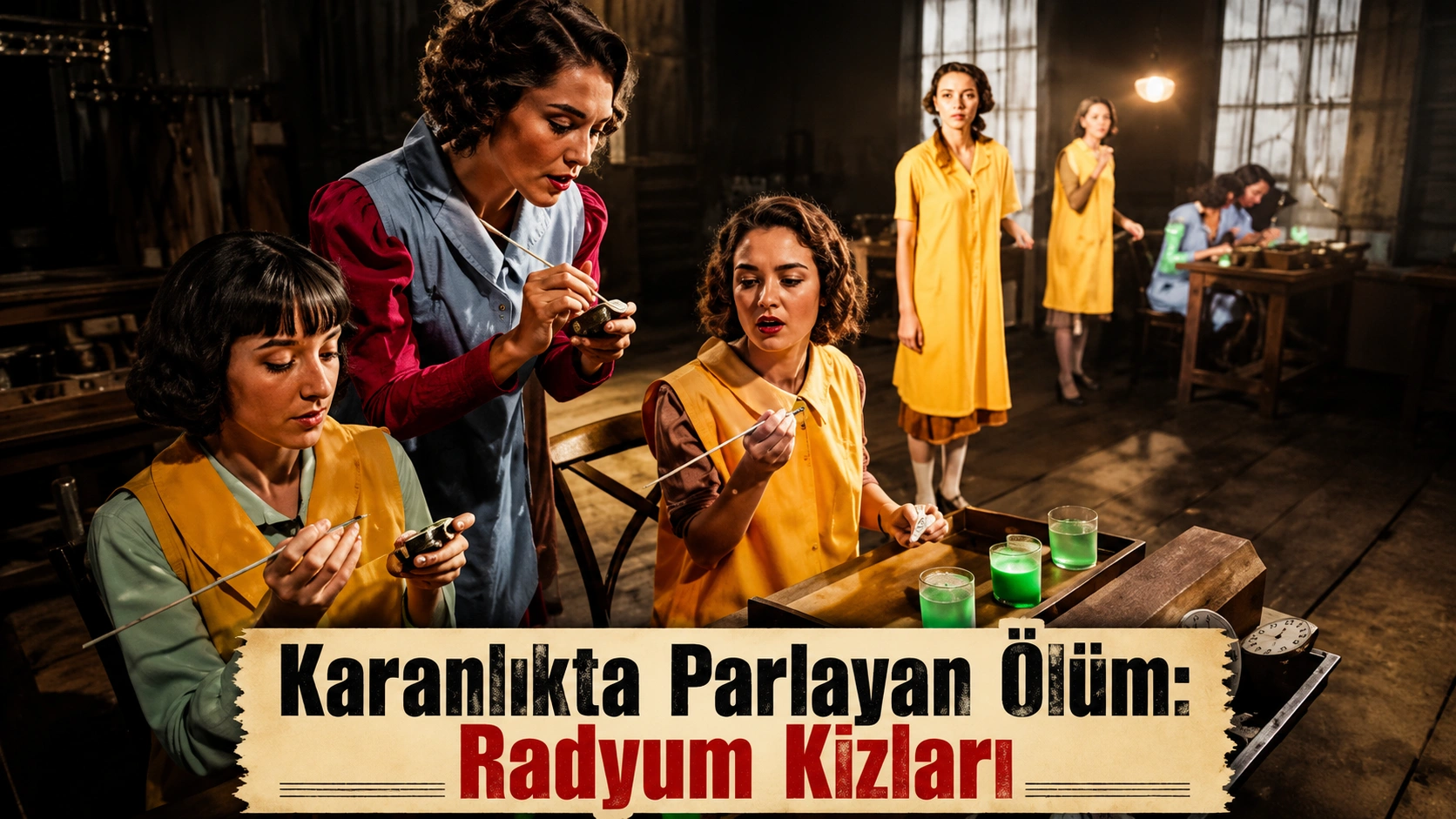 Karanlıkta Parlayan Ölüm: Radyum Kızları