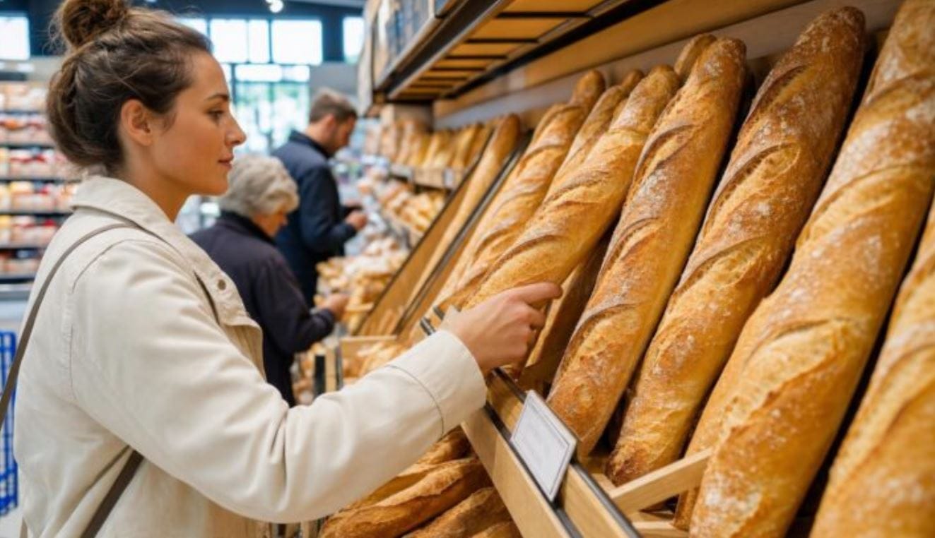 En sağlıklı baget ekmek bu süpermarkette satılıyor
