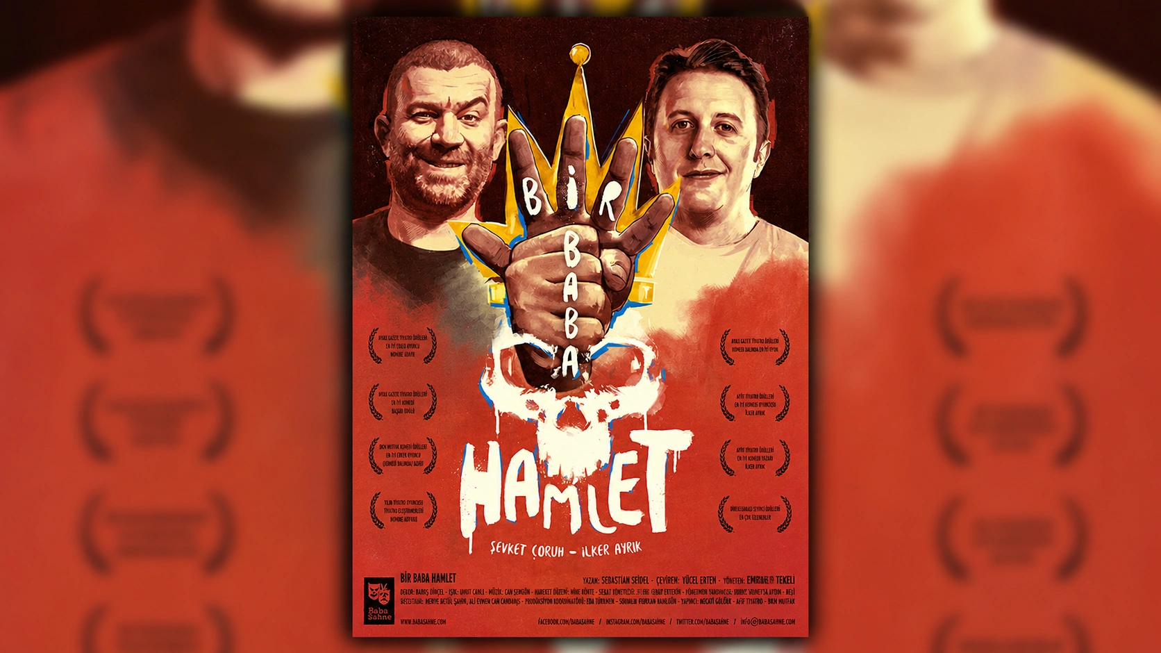 Bir Baba Hamlet Kırklareli Sahnesinde Devleşiyor