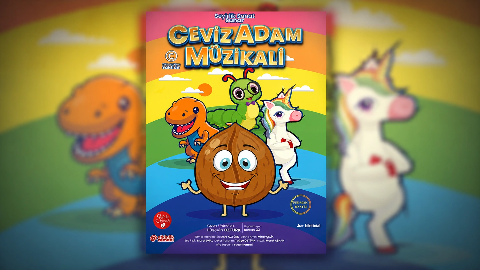 Ceviz Adam Müzikali Edirne Sahnesinde