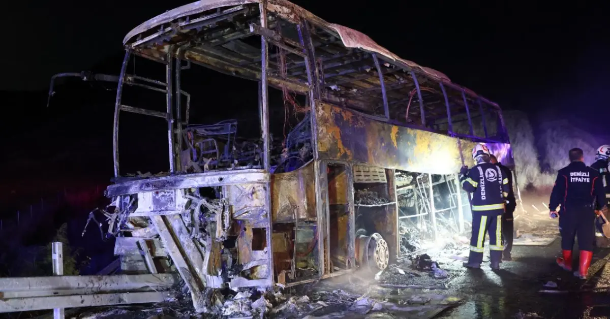 Denizli’de otobüs kazası: 8 ölü, 33 yaralı