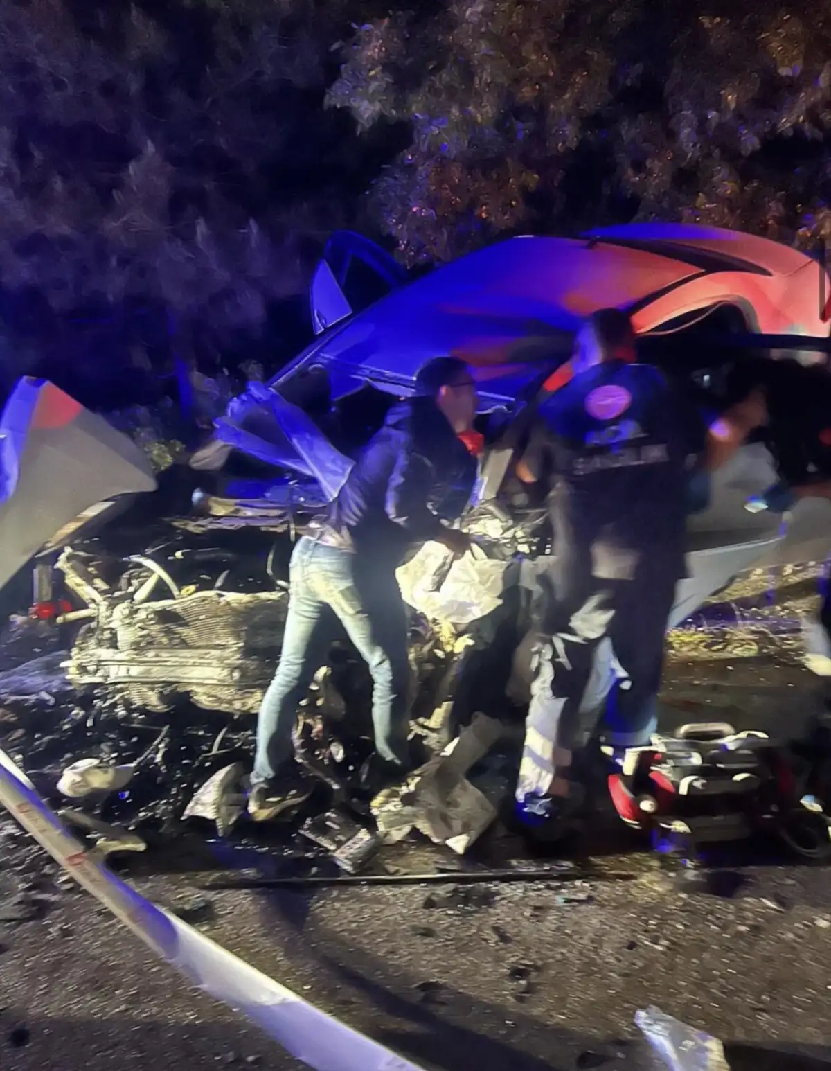 Dereboğazı’nda 7 araç çarpıştı: 4 ölü, 11 yaralı