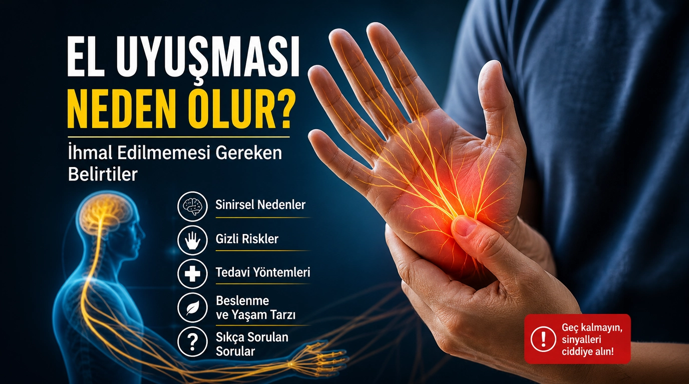 El Uyuşması Neden Olur? İhmal Edilmemesi Gereken Belirtiler