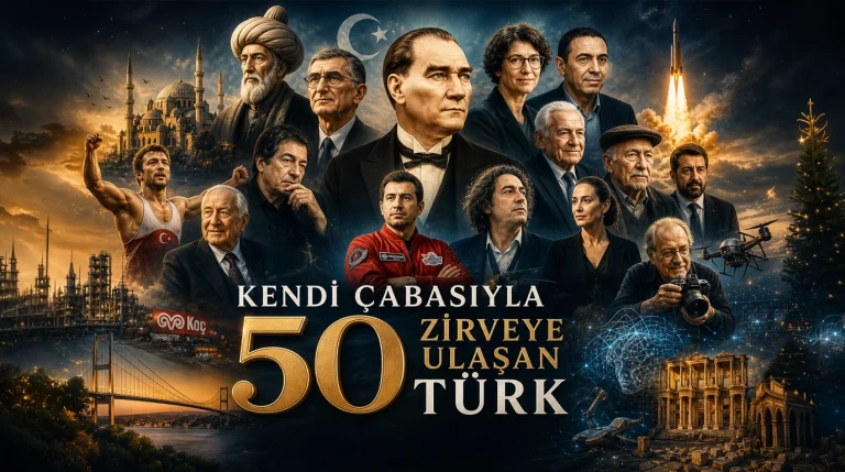 Kendi Çabasıyla Zirveye Ulaşan 50 Türk