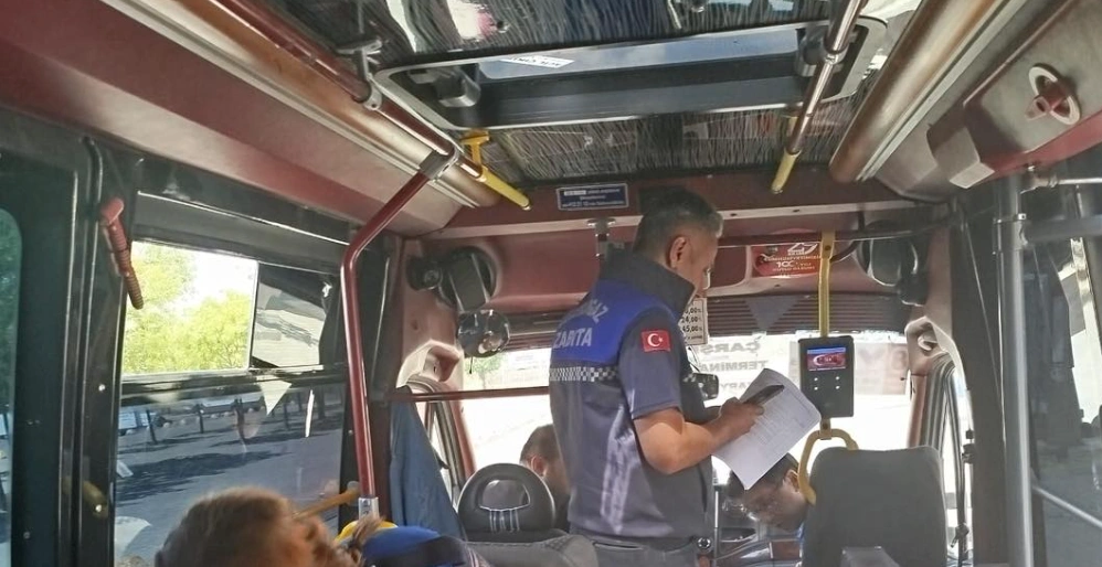 Lüleburgaz’da Toplu Taşımaya Sıkı Zabıta Markajı