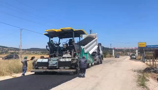 Çanakkale’de Asfalt Çalışmaları Hız Kesmiyor