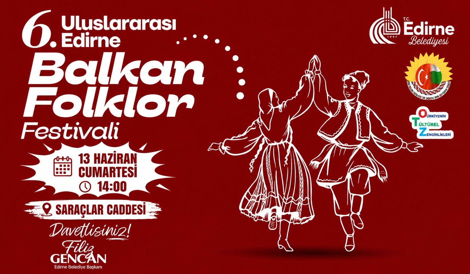 Edirne’de Balkan Kültür Festivali: 13 Haziran’da Başlıyor