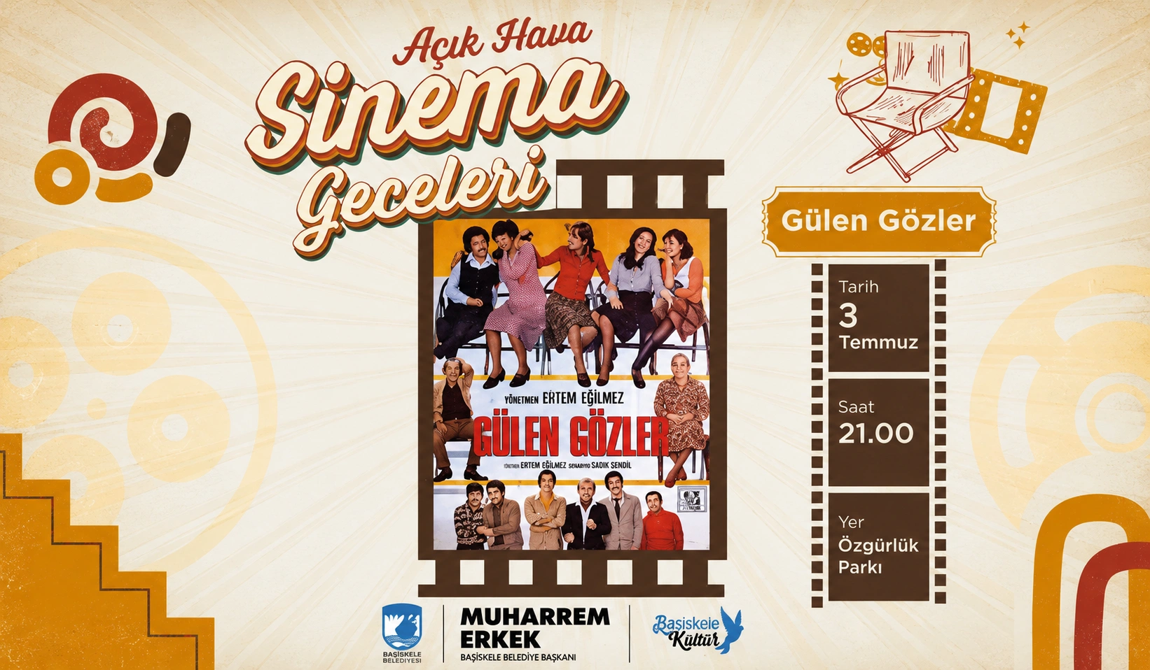 Yıldızların Altında Yeşilçam: Açık Hava Sinema Geceleri Başlıyor