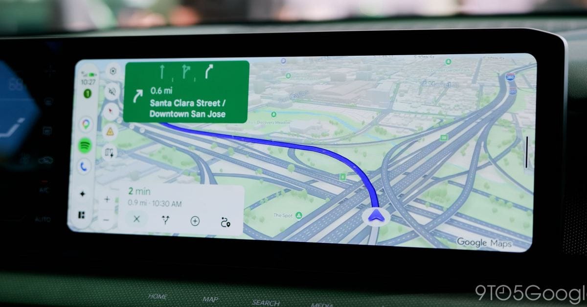 Android Auto’da Google Maps uyarıları yenilendi: Daha az dikkat dağıtıcı
