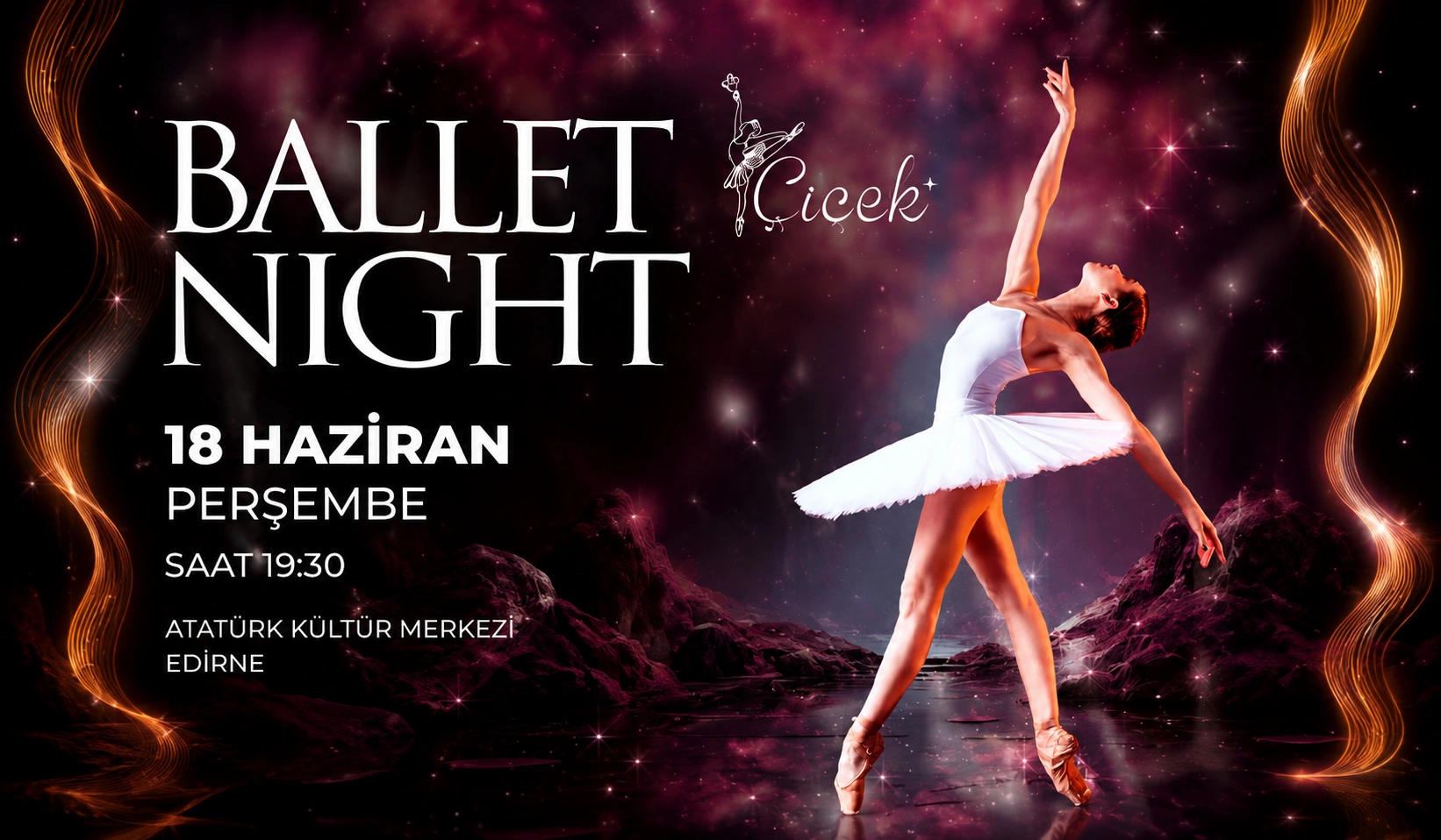 Edirne’de Büyülü Gece: Ballet Night Sahne Alıyor