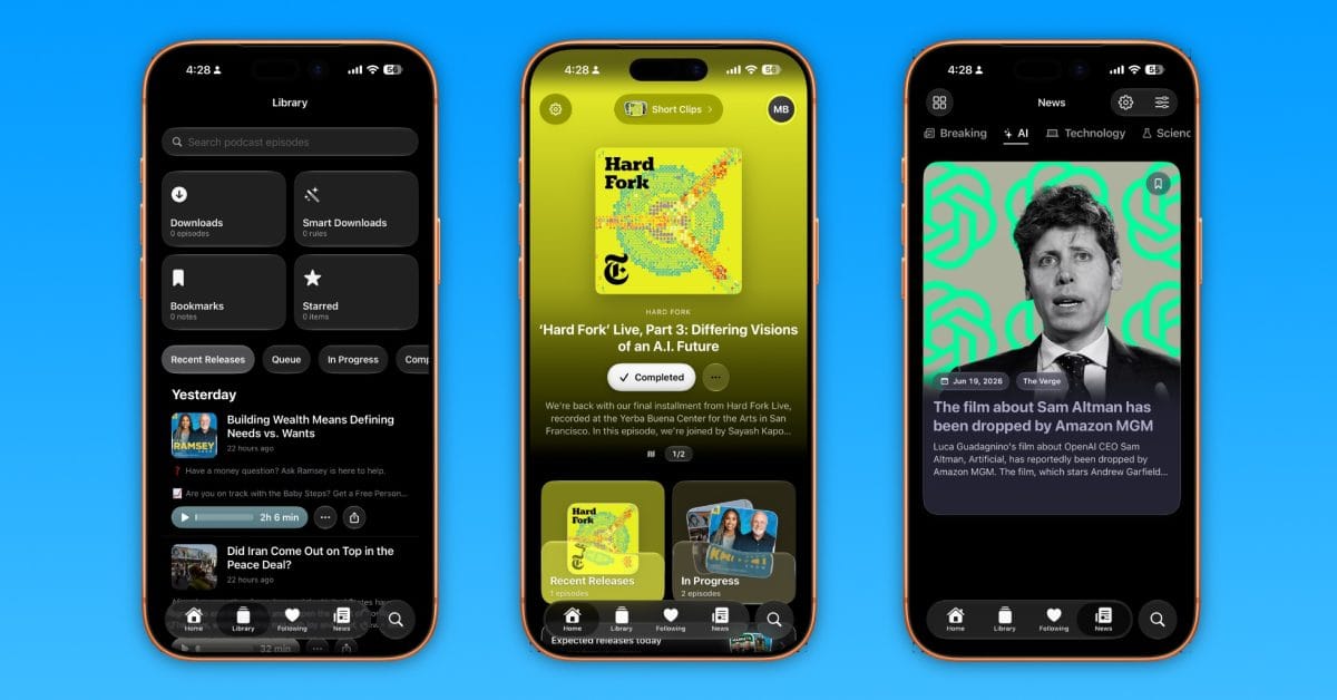 Brink ile iPhone’da Podcast Keyfi Zirveye Taşınıyor