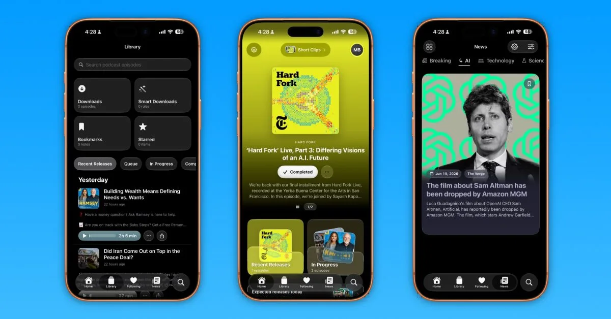 Brink ile iPhone’da Podcast Keyfi Zirveye Taşınıyor