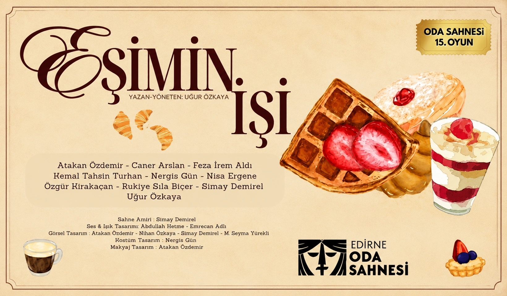 Kahkahaya Hazır Olun: Eşimin İşi Edirne Sahnesinde!