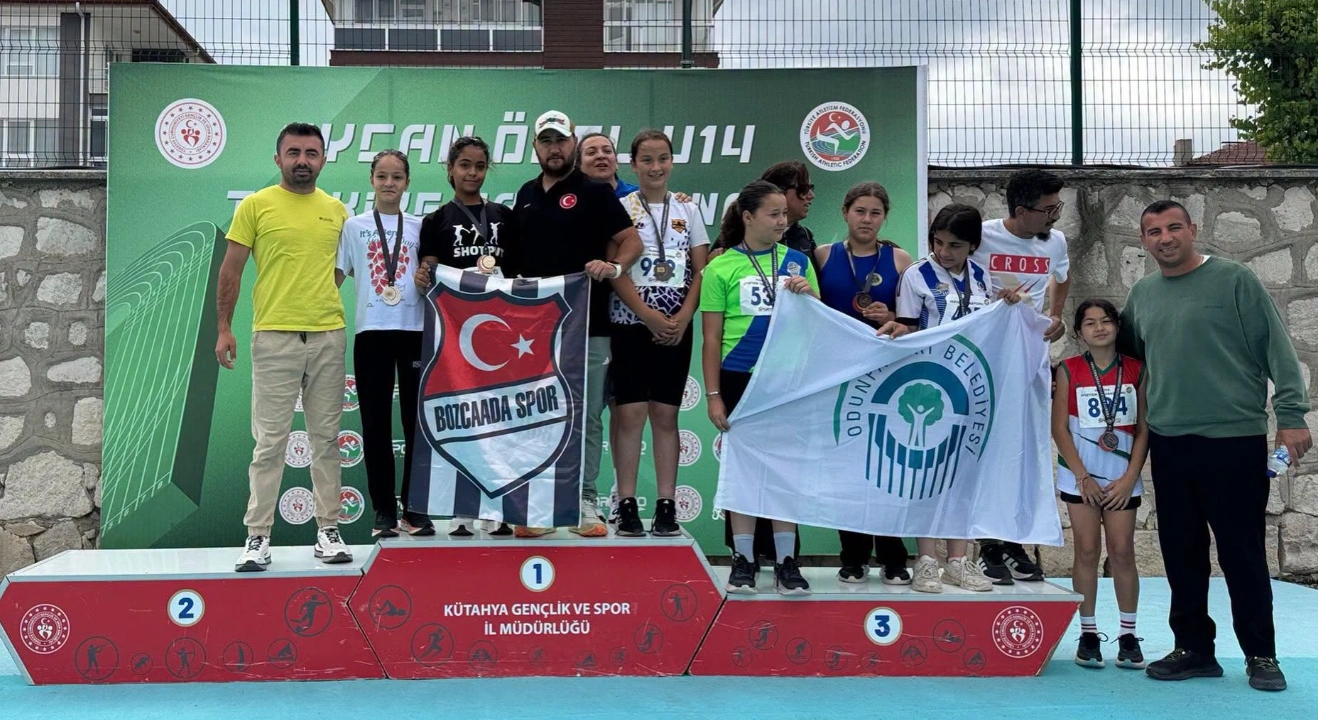 Bozcaada’nın Gururu Güneş Seven Şampiyon!