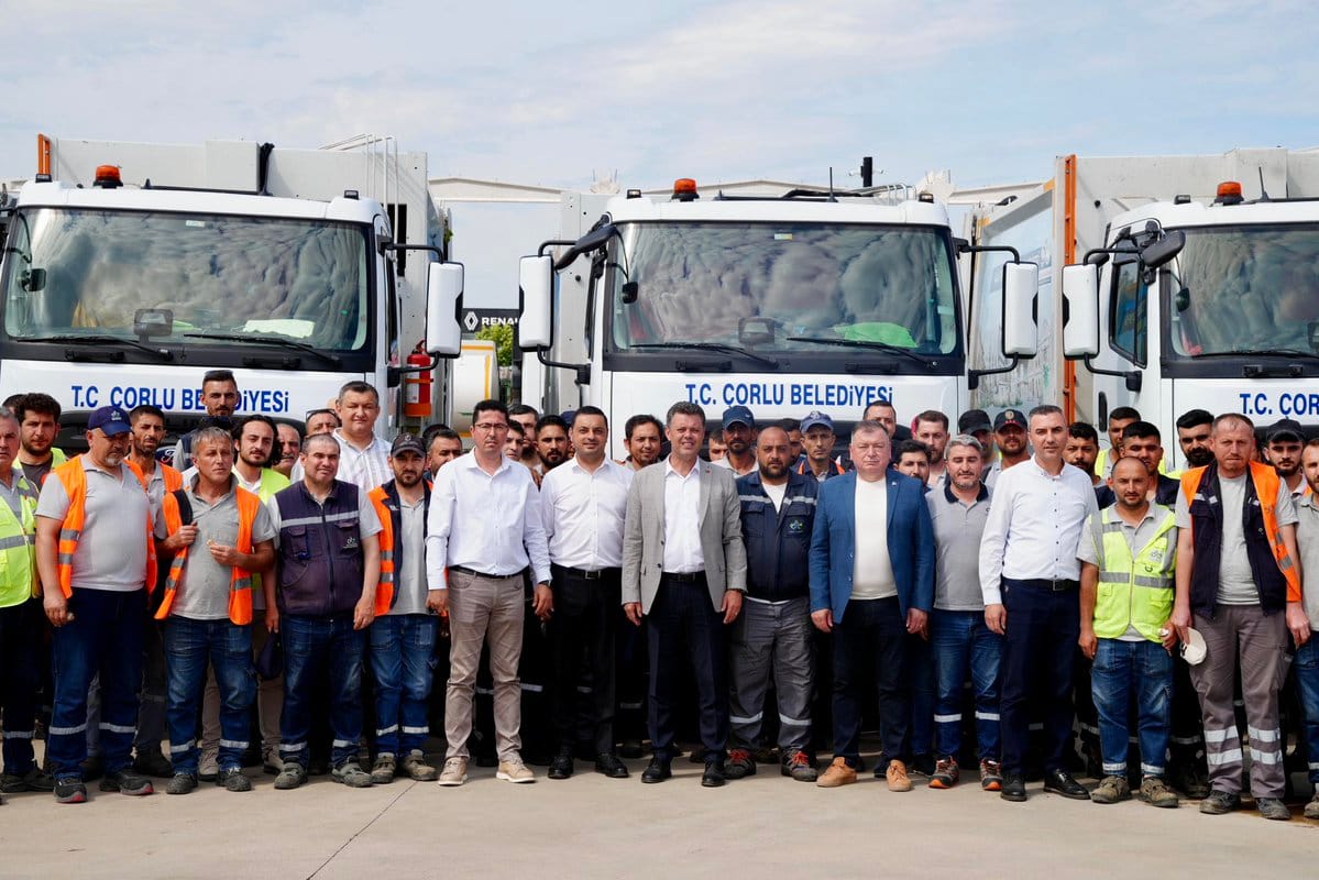 Bayramda 380 ton atık: Çorlu temiz kaldı