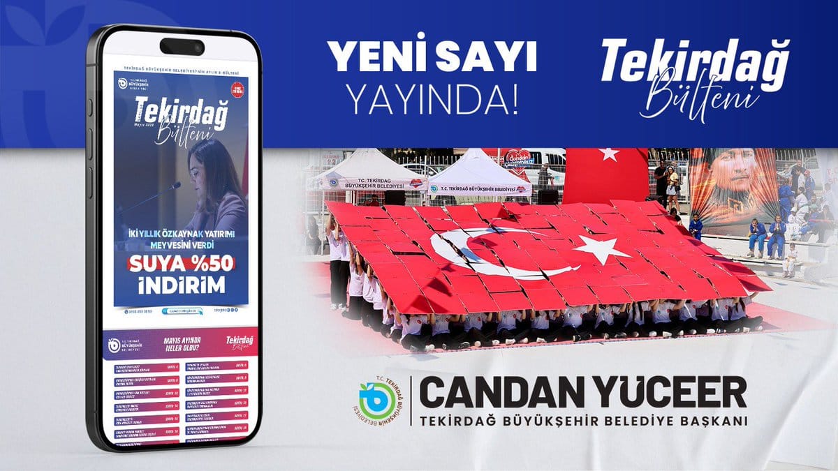 Tekirdağ Bülteni’nin 25. Sayısı Yayında!