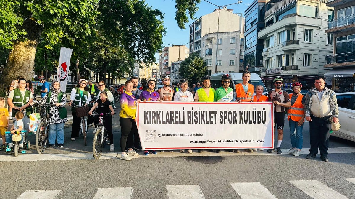 Pedallar Sağlık ve Dayanışma İçin Döndü