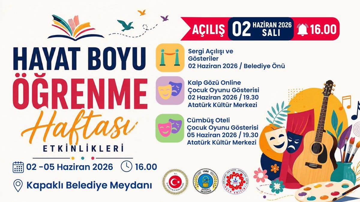 Kapaklı’da Hayat Boyu Öğrenme Haftası