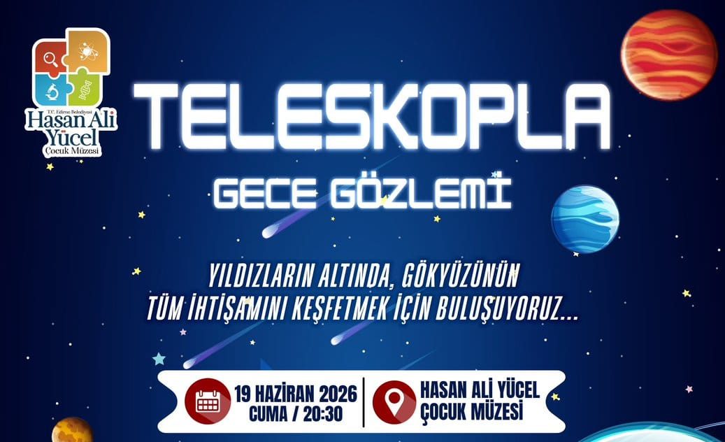 Yıldızların Altında Buluşuyoruz: Çocuklar İçin Gece Gözlemi