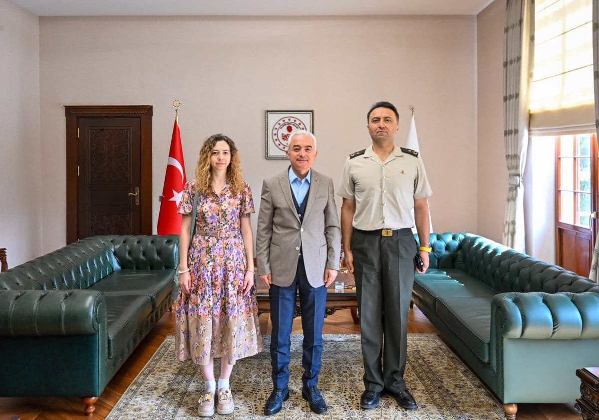 Vali Turan’dan Atanan Askerlik Şube Başkanı’na Veda Ziyareti