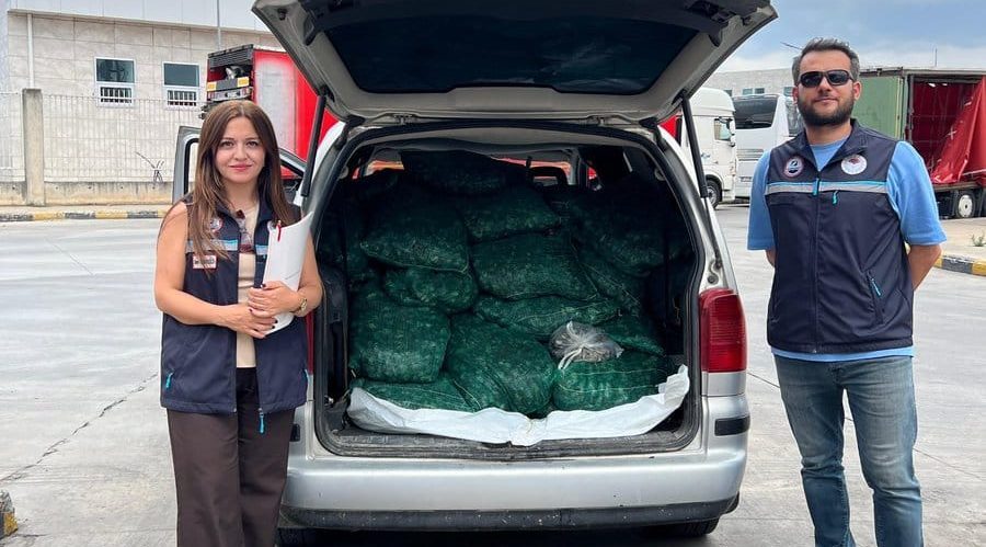 Kapıkule’de 840 kg Akivades Ele Geçirildi