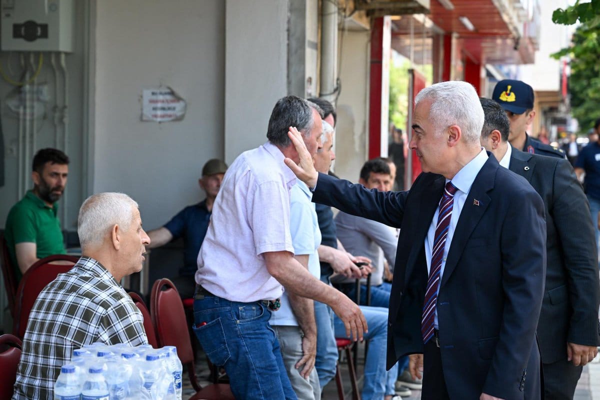 Vali Turan Vize’de Esnafla Buluştu