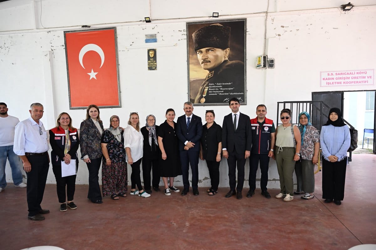 Vali Sezer’den Kadın Kooperatifine Ziyaret