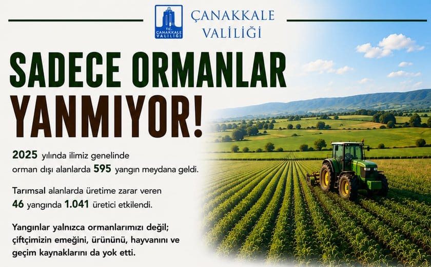 Yangınlar Çiftçiyi de Vurdu: 484 Milyon TL Zarar